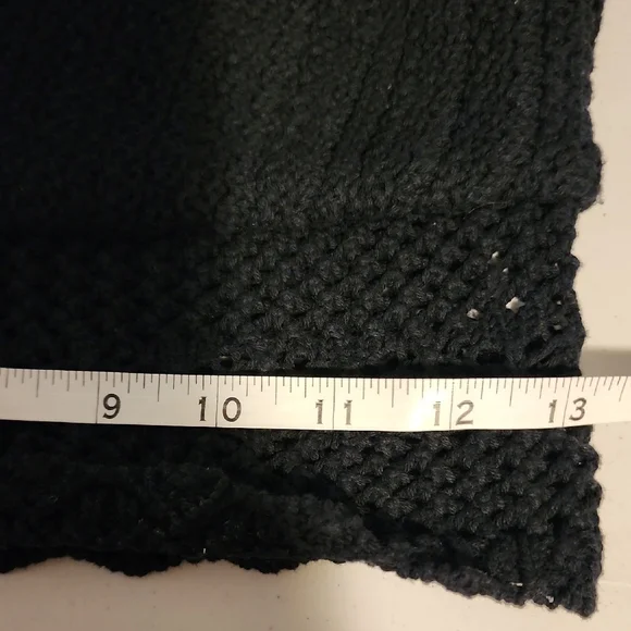 Hollister Black Ribbed Bustier Crop Tank Top - Picture 4 of 8